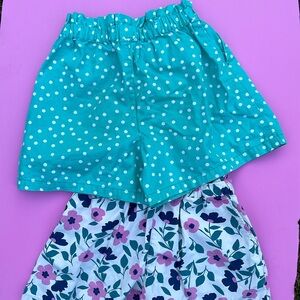 Uniqlo Girls Shorts. Set of 2